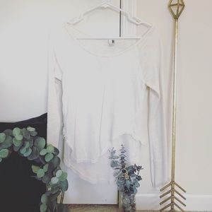 Long Sleeve Distressed